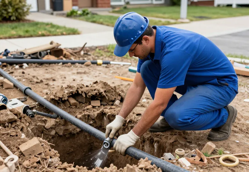 Water Line Repair in Austin